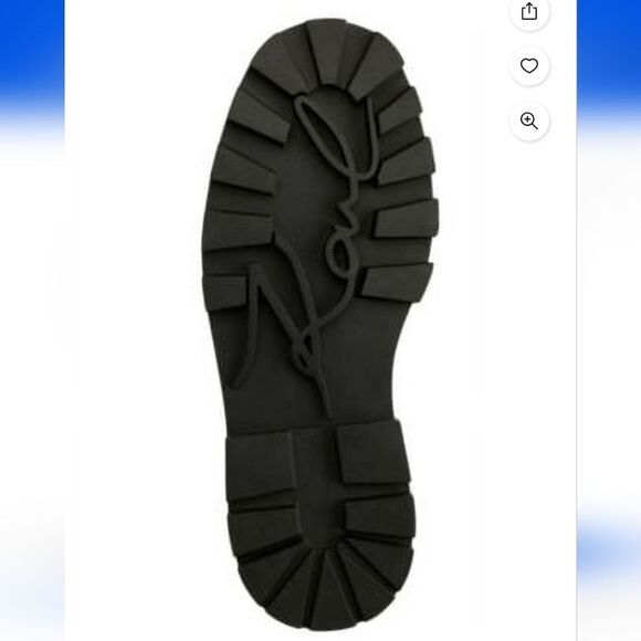 Karl Lagerfeld Size 9 Mayde Cream Leather And Rhinestone Trimmed Boots, NEW - Picture 5 of 14